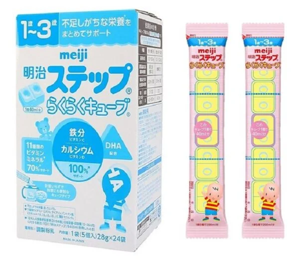 Sữa Meiji số 9 dạng thanh cho bé 1 - 3 tuổi