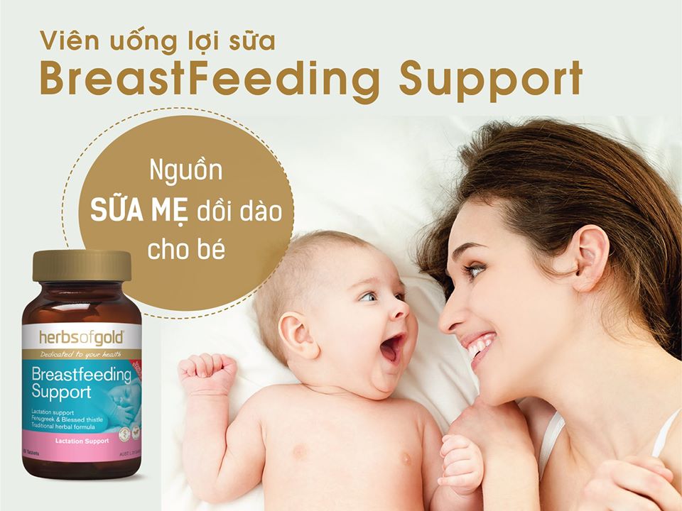 Viên uống lợi sữa Breastfeeding Support