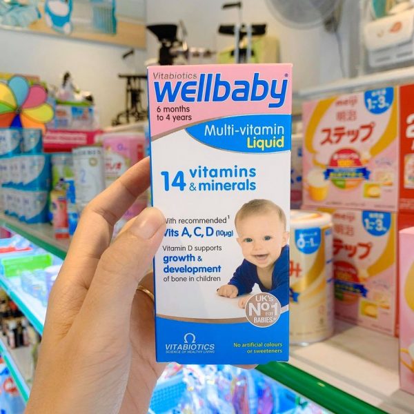 Vitamin tổng hợp wellbaby cho trẻ biếng ăn