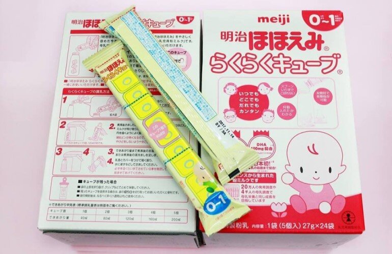 Sữa Meiji thanh số 0 là sản phẩm của tập đoàn Meiji